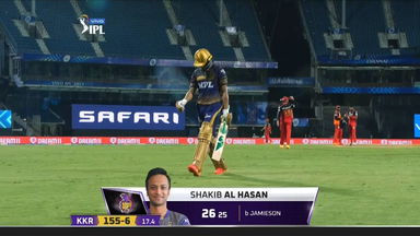 M10: RCB vs KKR   – Shakib Al Hasan Wicket