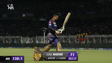 M42: KKR vs PBKS – Sunil Narine Wicket