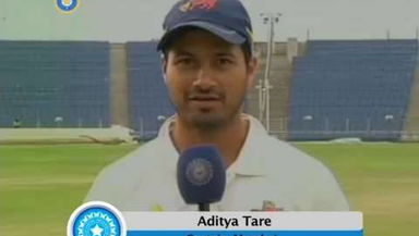 Ranji Trophy Final 2015-16: Interview - Aditya Tare