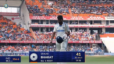 IND vs ENG 2024, 1ST Test: Srikar Bharat Wicket
