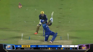 M14: KKR vs MI – Suryakumar Yadav Six