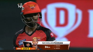 M12: SRH vs LSG – Nicholas Pooran Wicket