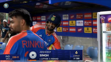 IND vs BAN 2024, 2nd T20I: Arshdeep Singh Wicket