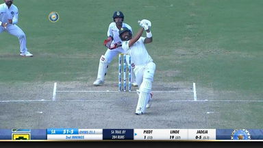 IND vs SA 2019, 3rd Test, Day 3: Dane Piedt Six