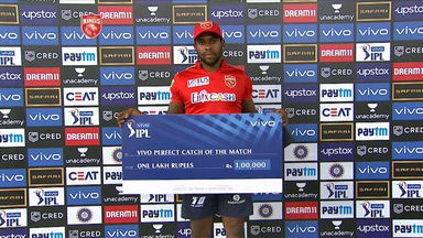 M32: PBKS vs RR  – VIVO perfect catch of the match – Fabian Allen