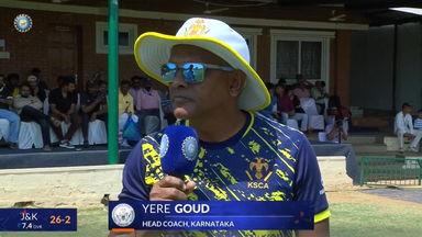 Ranji Trophy 2025-26 Final, Karnataka vs J & K: Yere Goud Interview