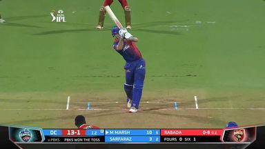 M64: PBKS vs DC – Mitchell Marsh Six