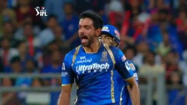 M32: MI vs RR – Fall Of Wickets