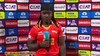 Post Match Interview: Match 17, Gujarat Giants vs Delhi Capitals, WPL 2025: Deandra Dottin Interview