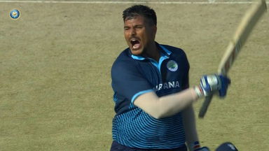 Vijay Hazare Trophy 2023 QF1: Ankit Kumar spearheads Haryana's charge with brilliant 102(102)