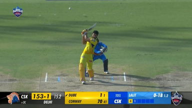 M67: DC vs CSK –  Shivam Dube  Six