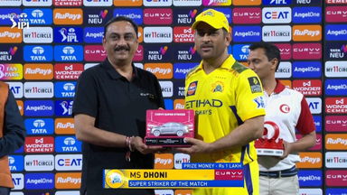 IPL 2025 M30: LSG vs CSK - Curvv Super Striker of the Match - MS Dhoni
