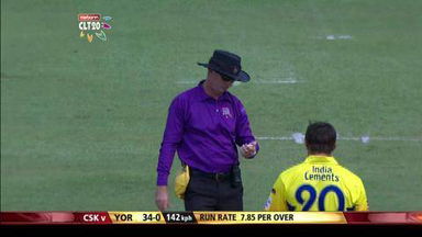 M17: CSK vs YOR – Andrew Gale six