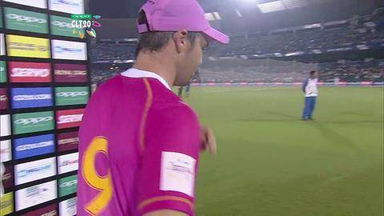 CLT20 2014 Q3: NK vs LIO  –   Presentation