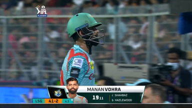 Eliminator: LSG vs RCB – Manan Vohra Wicket