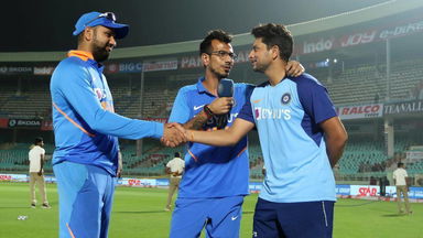 Vizag stars - Kuldeep and Rohit back on Chahal TV