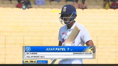 IND vs ENG 2021, 2nd Test, Day 3: Axar Patel Wicket