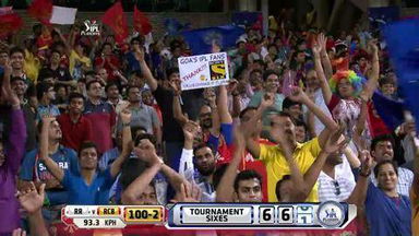 M58: RCB vs RR – AB de Villiers Six