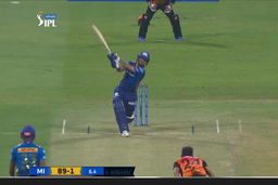 M55: SRH vs MI – Ishan Kishan Six