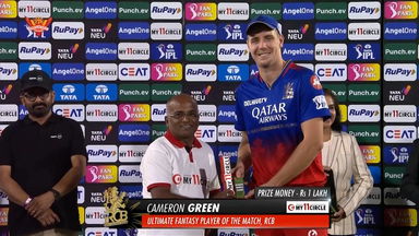 M41: SRH vs RCB – My11Circle Ultimate Fantasy Player of the Match – Cameron Green