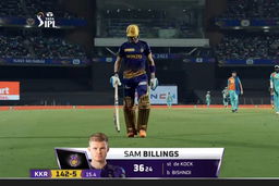 M66: KKR vs LSG – Sam Billings Wicket