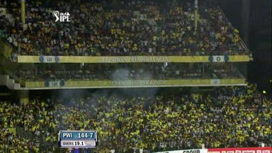 Match 24 CSK vs PWI – Mathews' Wicket