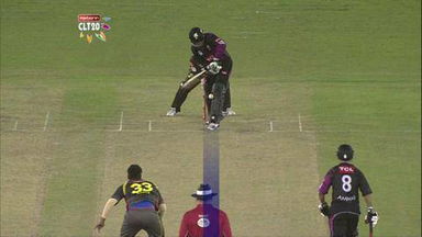 Q4: SRH vs FW – Asif Ali lbw b KV Sharma