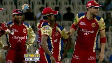 Match 13 CSK vs RCB – Vijay's Wicket