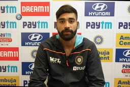 I wanted to give my all in the opening spell: Siraj