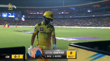 M68: RCB vs CSK – Ruturaj Gaikwad Wicket