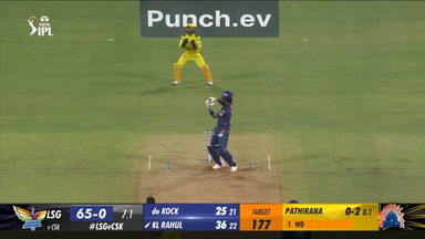 M34: LSG vs CSK – K L Rahul Six