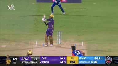 M16: DC vs KKR – Sunil Narine Six