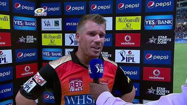 M20: MI vs SRH– David Warner  Interview