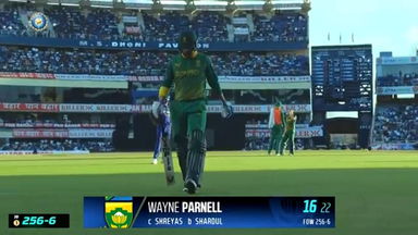 IND vs SA 2022, 2ND ODI: Wayne Parnell   Wicket