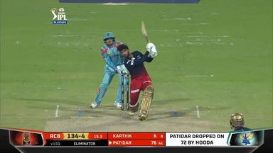 Eliminator: LSG vs RCB – Rajat Patidar Six