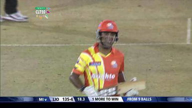 CLT20 2014 Q2: MI vs LIO  –   Man Of The Match – Umar Akmal