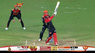 M11: SRH vs RCB –  Colin de Grandhomme Six