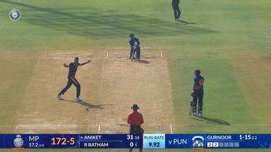 SMAT 2025, Madhya Pradesh vs Punjab: Gurnoor Brar's excellent spell of 3/45