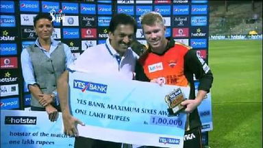 M8: RCB vs SRH – Yes Bank Maximum Sixes