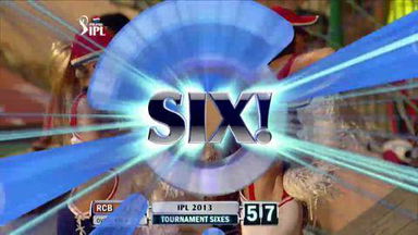 M9: RCB vs SRH – AB de Villiers Six