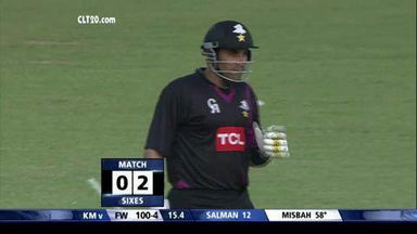 Q5: KM vs FW – Misbah-ul-Haq Six