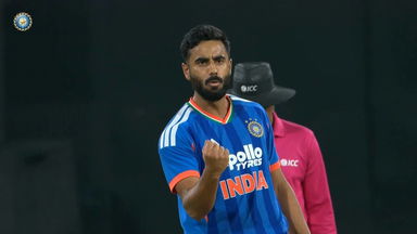 IND vs WI 2026, 3rd T20I: Fall of Wickets