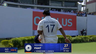 IND vs SA 2025, 1st Test: Rishabh Pant Wicket