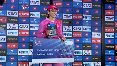 Final: Trailblazers vs Supernovas – Unacademy Lets Crack It Sixes of the Match – Smriti Mandhana