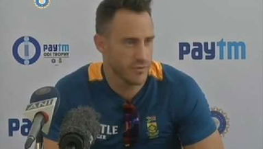 Freedom Series: Pre-Match Press Conference - Faf du Plessis