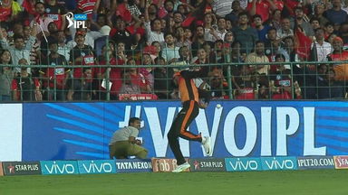 Deepak Hooda's back flip at the boundary