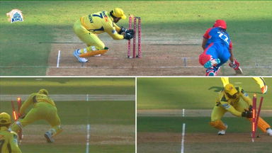 Dhoni-Jadeja combo Magic: Rocket throw, stumps broken in a flash