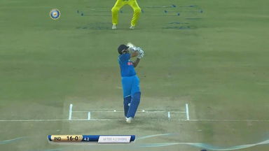 IND vs AUS 2017, 3rd ODI: Rohit Sharma Six