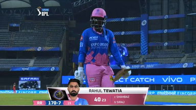 M16: RCB vs RR – Rahul Tewatia  Wicket
