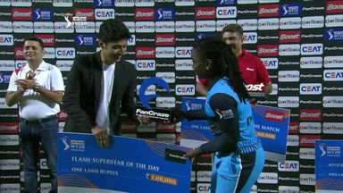 Final: SNO vs VEL – Flash Superstar of the Match – Deandra Dottin